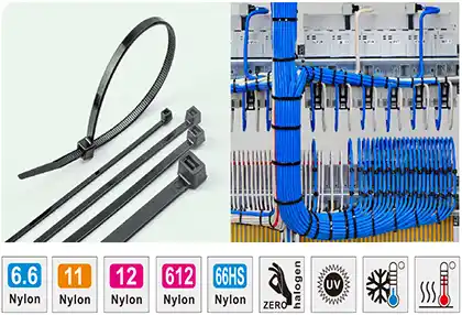 PA66 HS Cable Ties: Solving PA66 HS stands for Polyamide 6.6 Heat Stabilized. It is a technically superior variant of standard Nylon 66, infused with heat-stabilizing additives that slow the oxidation of the polymer chain at elevated temperatures.